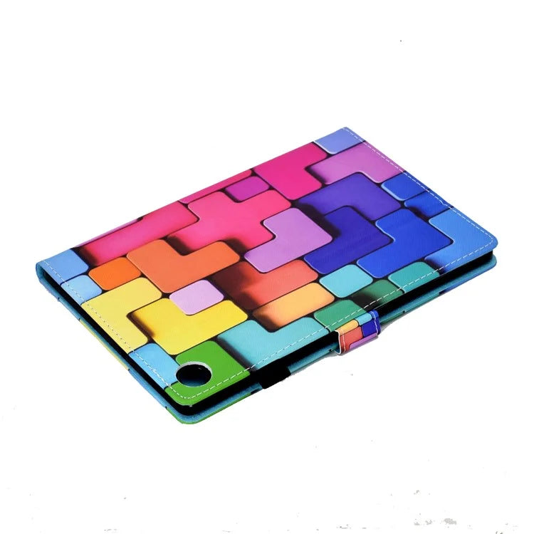 For Samsung Galaxy Tab A9 Case A7 PU Leather Tablet Cover with Card Holder