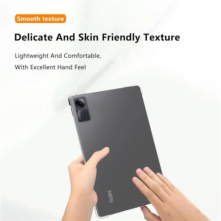 For Xiaomi Redmi Pad SE Case Drop Protection TPU Tablet Cover Transparent Tablet Shell