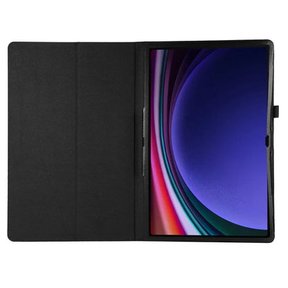 For Samsung Galaxy Tab S9 Ultra Case PU Leather Tablet Cover with Bi-fold Stand