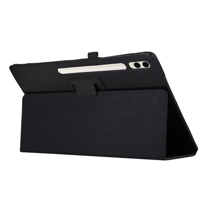 For Samsung Galaxy Tab S9 Ultra Case PU Leather Tablet Cover with Bi-fold Stand