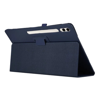 For Samsung Galaxy Tab S9 Ultra Case PU Leather Tablet Cover with Bi-fold Stand