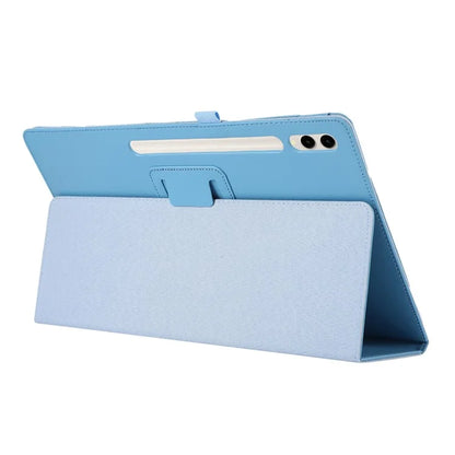 For Samsung Galaxy Tab S9 Ultra Case PU Leather Tablet Cover with Bi-fold Stand