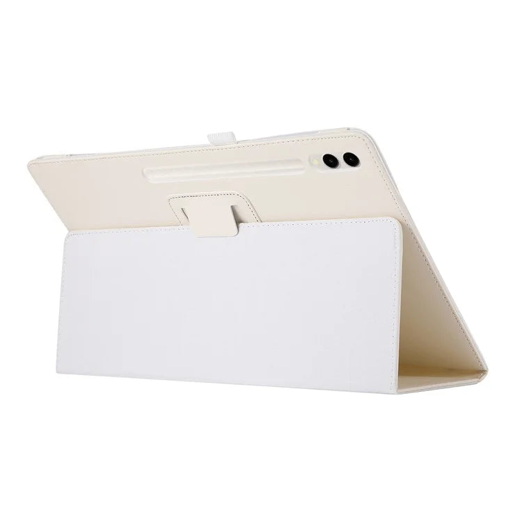 For Samsung Galaxy Tab S9 Ultra Case PU Leather Tablet Cover with Bi-fold Stand