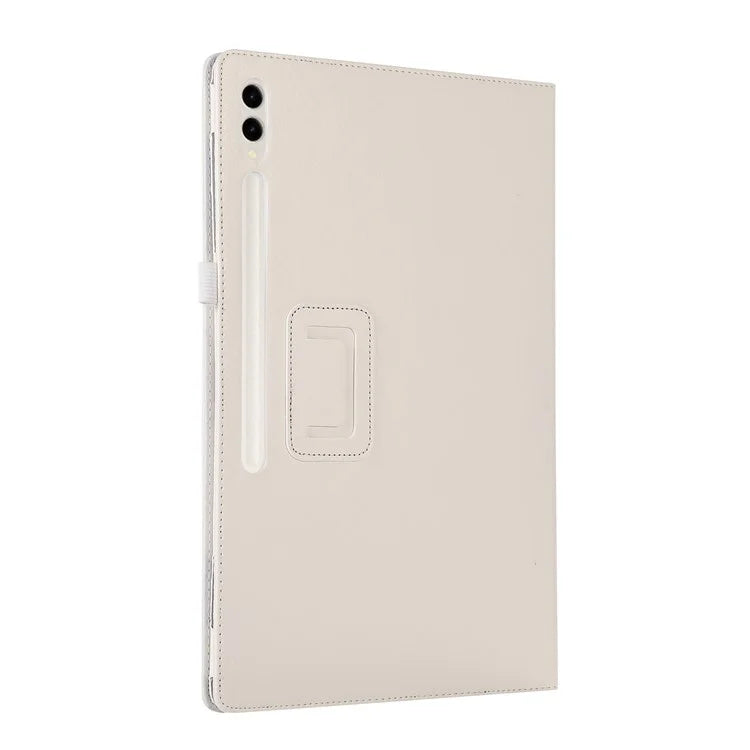 For Samsung Galaxy Tab S9 Ultra Case PU Leather Tablet Cover with Bi-fold Stand