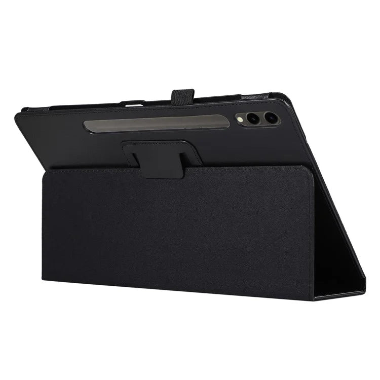 For Samsung Galaxy Tab S9+ Leather Case Bi-fold Stand Tablet Protective Cover