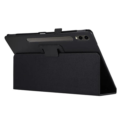 For Samsung Galaxy Tab S9+ Leather Case Bi-fold Stand Tablet Protective Cover