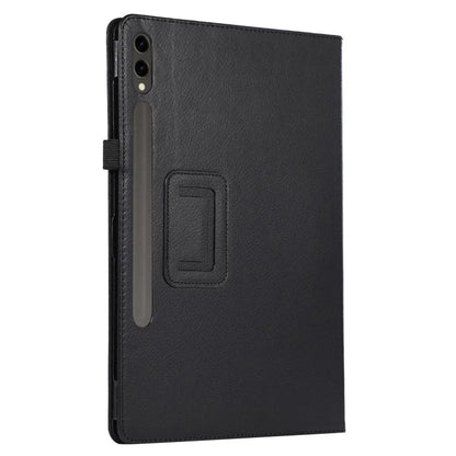 For Samsung Galaxy Tab S9+ Leather Case Bi-fold Stand Tablet Protective Cover