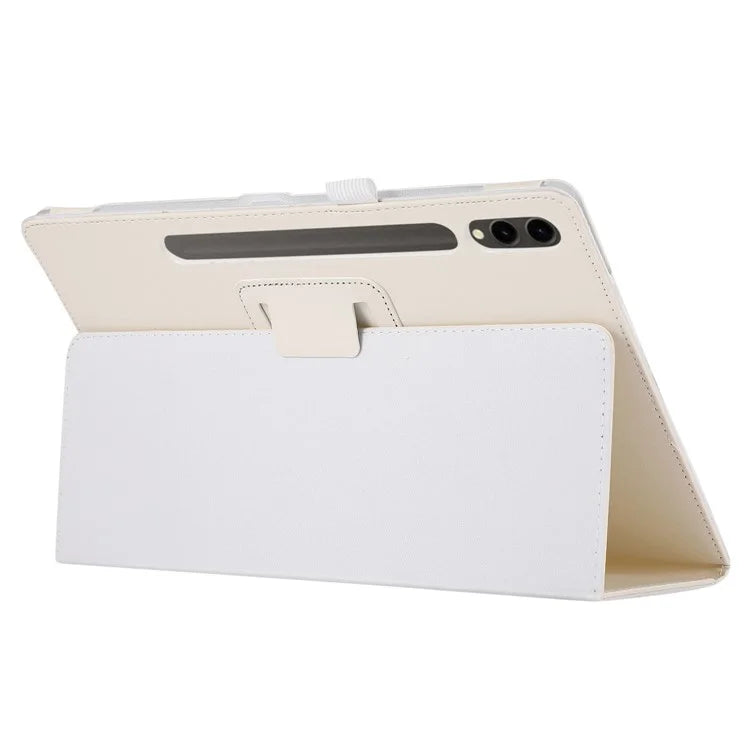 For Samsung Galaxy Tab S9+ Leather Case Bi-fold Stand Tablet Protective Cover