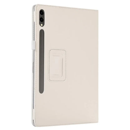 For Samsung Galaxy Tab S9+ Leather Case Bi-fold Stand Tablet Protective Cover