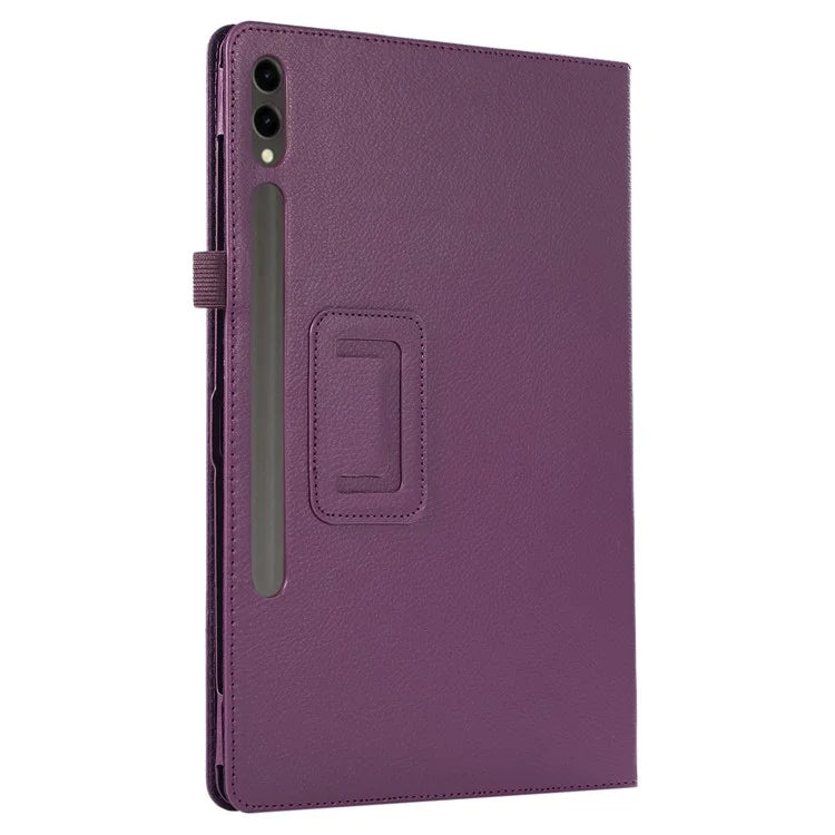 For Samsung Galaxy Tab S9+ Leather Case Bi-fold Stand Tablet Protective Cover