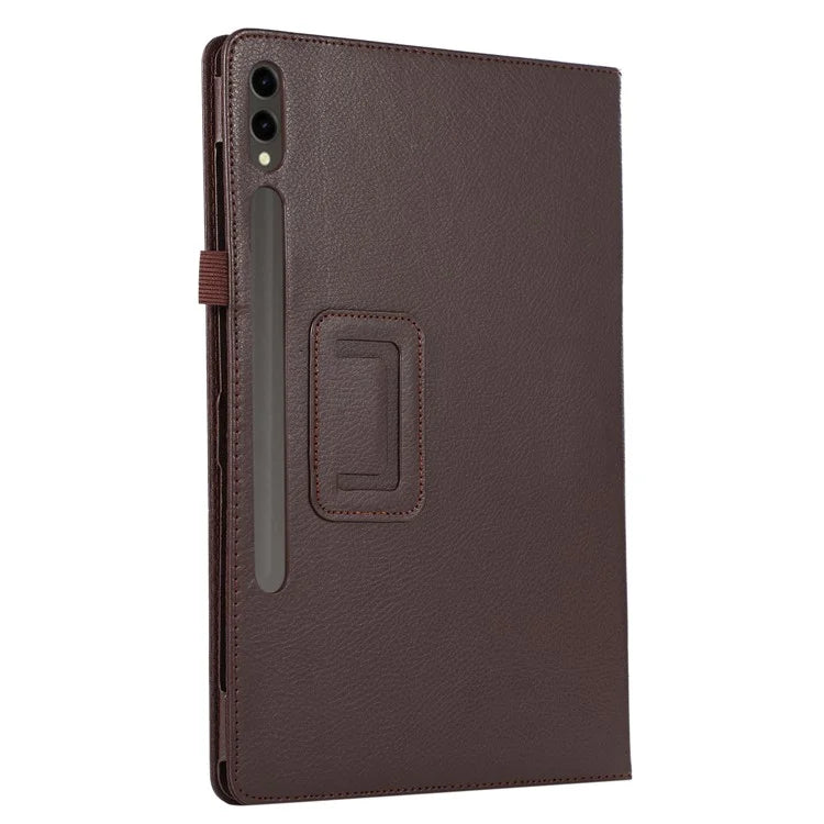 For Samsung Galaxy Tab S9+ Leather Case Bi-fold Stand Tablet Protective Cover