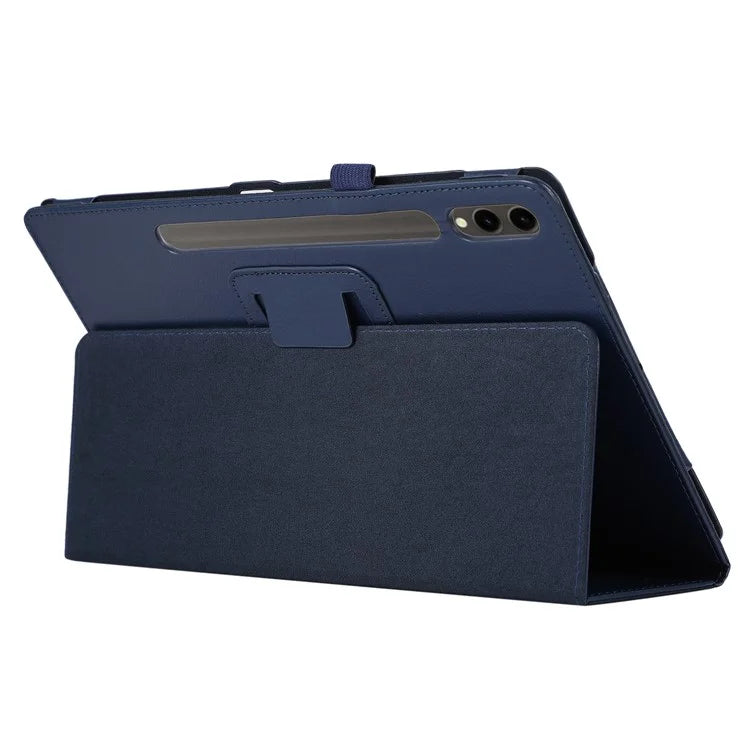 For Samsung Galaxy Tab S9+ Leather Case Bi-fold Stand Tablet Protective Cover