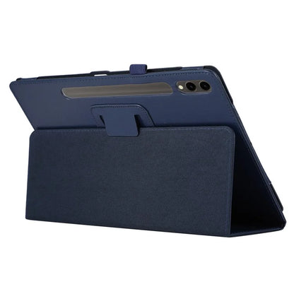 For Samsung Galaxy Tab S9+ Leather Case Bi-fold Stand Tablet Protective Cover