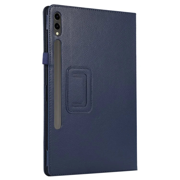 For Samsung Galaxy Tab S9+ Leather Case Bi-fold Stand Tablet Protective Cover