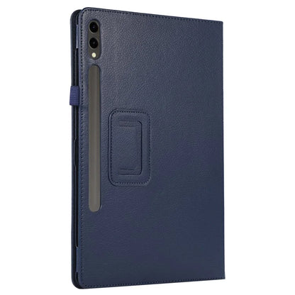 For Samsung Galaxy Tab S9+ Leather Case Bi-fold Stand Tablet Protective Cover