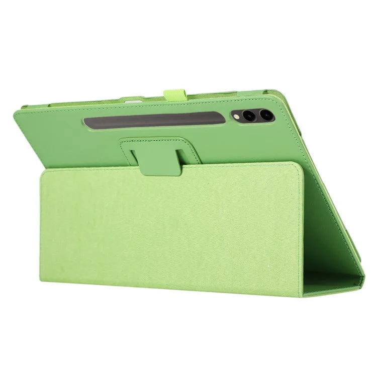For Samsung Galaxy Tab S9+ Leather Case Bi-fold Stand Tablet Protective Cover