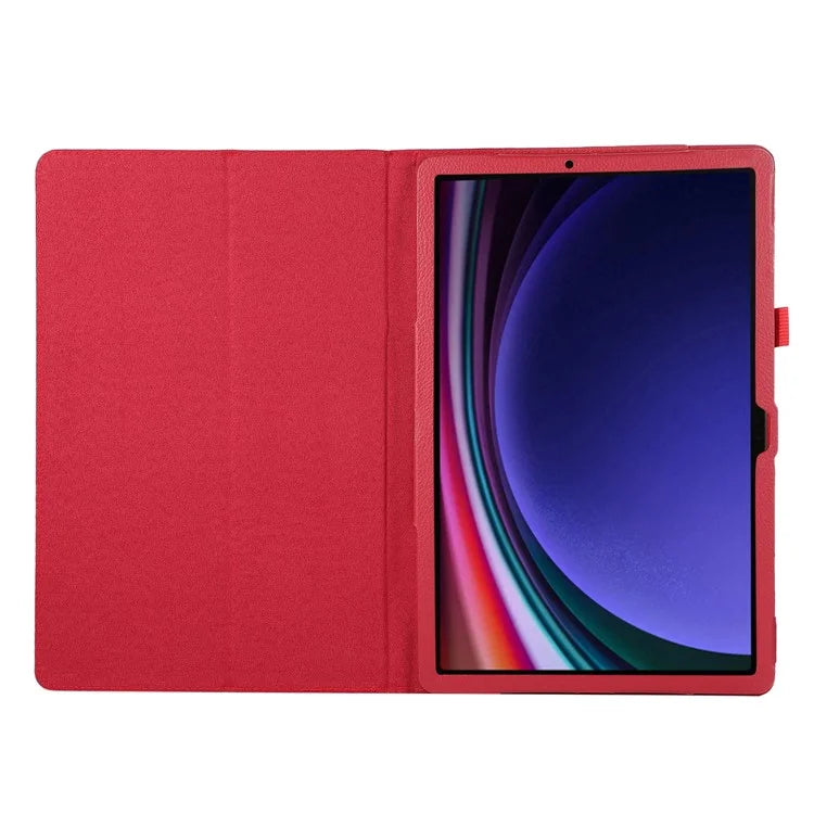For Samsung Galaxy Tab S9+ Leather Case Bi-fold Stand Tablet Protective Cover