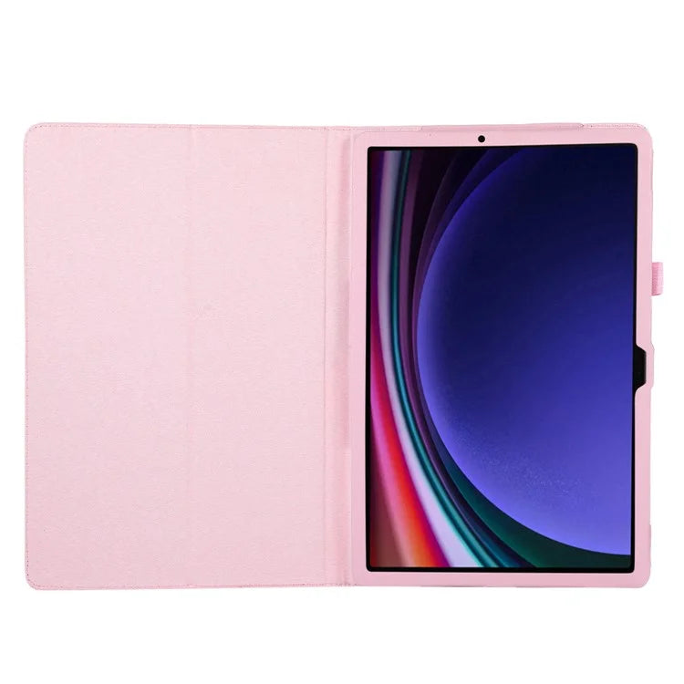For Samsung Galaxy Tab S9+ Leather Case Bi-fold Stand Tablet Protective Cover