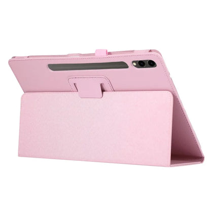 For Samsung Galaxy Tab S9+ Leather Case Bi-fold Stand Tablet Protective Cover