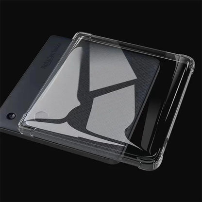 For Kobo Libra 2 Case Transparent Anti-drop Four Corner Tablet Cover