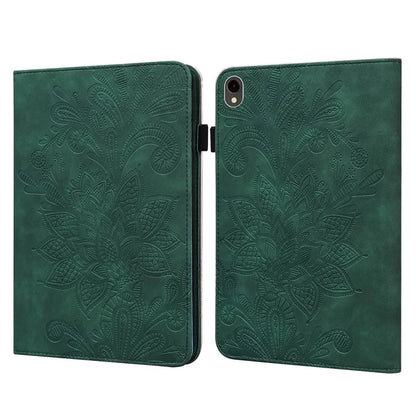 For Samsung Galaxy Tab S9 Case Flower Imprinted PU Leather Tablet Stand Cover
