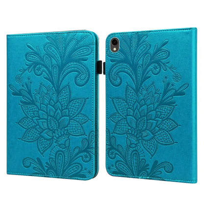 For Samsung Galaxy Tab S9 Case Flower Imprinted PU Leather Tablet Stand Cover