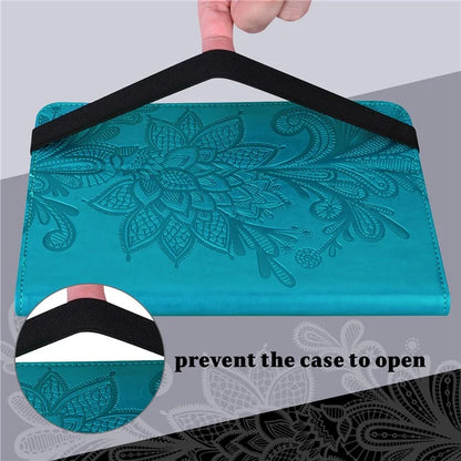 For Xiaomi Redmi Pad SE Case Flower Imprinted Leather Tablet Protective Cover