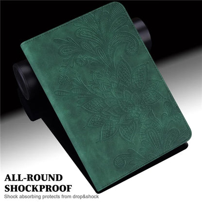 For Xiaomi Redmi Pad SE Case Flower Imprinted Leather Tablet Protective Cover