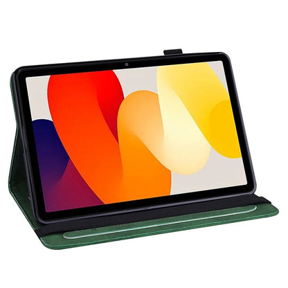For Xiaomi Redmi Pad SE Case Butterfly Pattern Leather Tablet Cover with Card Slots