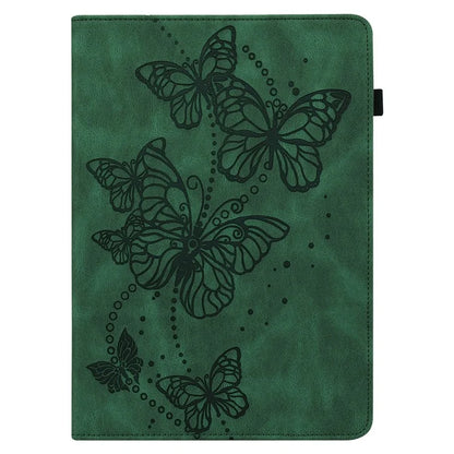For Xiaomi Redmi Pad SE Case Butterfly Pattern Leather Tablet Cover with Card Slots