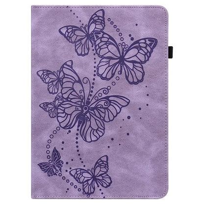 For Xiaomi Redmi Pad SE Case Butterfly Pattern Leather Tablet Cover with Card Slots