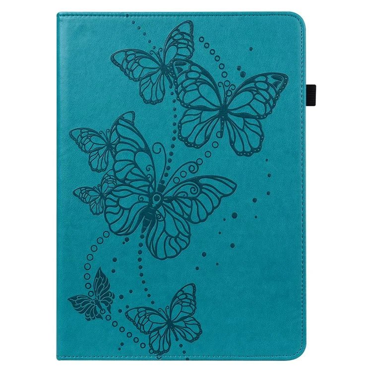 For Xiaomi Redmi Pad SE Case Butterfly Pattern Leather Tablet Cover with Card Slots