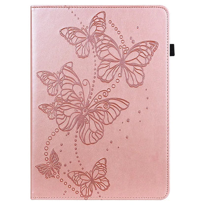 For Xiaomi Redmi Pad SE Case Butterfly Pattern Leather Tablet Cover with Card Slots