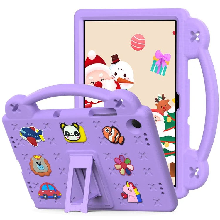 For Samsung Galaxy Tab A9+ Case EVA Protective Tablet Cover Kids Friendly Grip Handle Kickstand Case