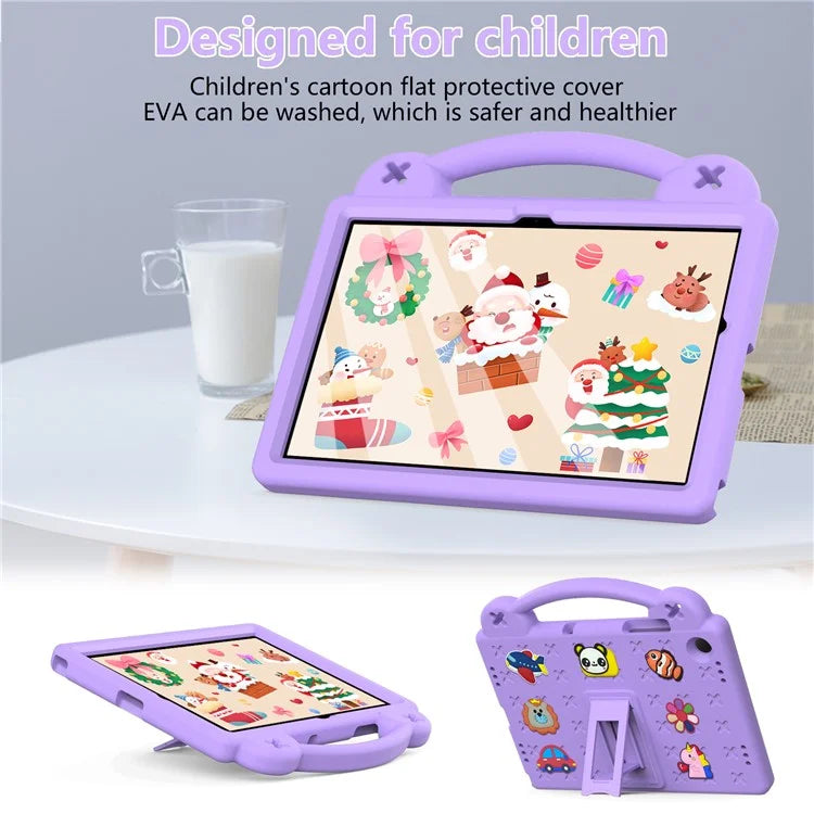 For Samsung Galaxy Tab A9+ Case EVA Protective Tablet Cover Kids Friendly Grip Handle Kickstand Case