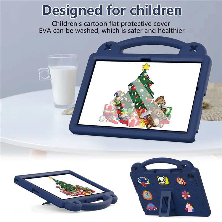 For Samsung Galaxy Tab A9+ Case EVA Protective Tablet Cover Kids Friendly Grip Handle Kickstand Case