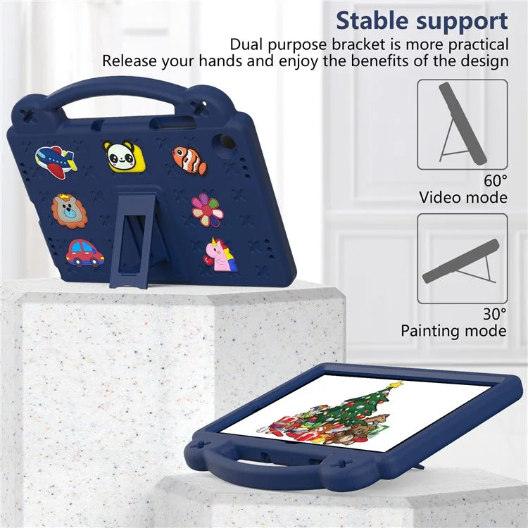 For Samsung Galaxy Tab A9+ Case EVA Protective Tablet Cover Kids Friendly Grip Handle Kickstand Case