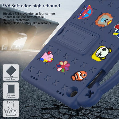 For Samsung Galaxy Tab A9+ Case EVA Protective Tablet Cover Kids Friendly Grip Handle Kickstand Case