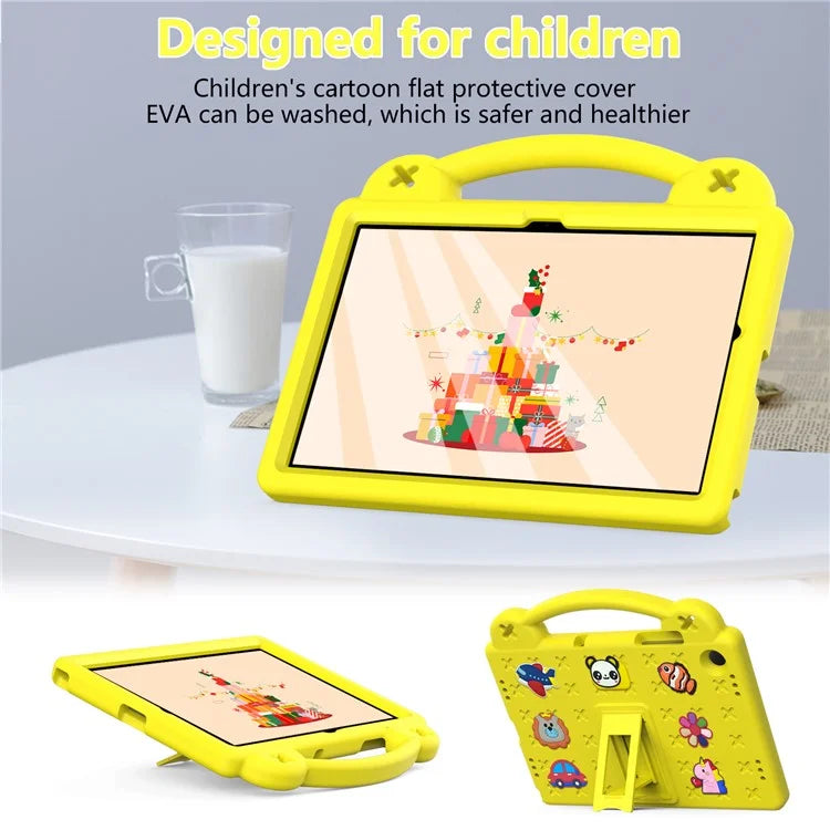 For Samsung Galaxy Tab A9+ Case EVA Protective Tablet Cover Kids Friendly Grip Handle Kickstand Case