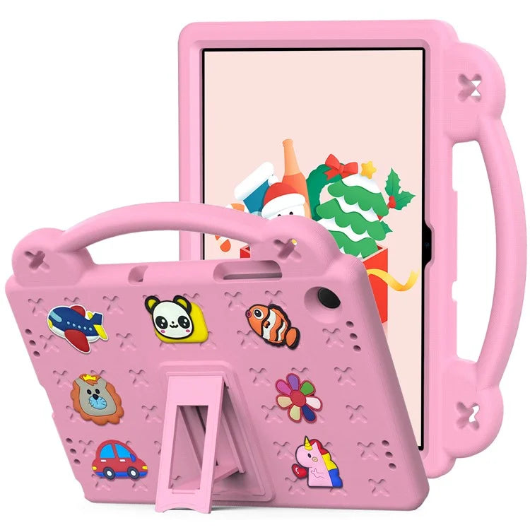 For Samsung Galaxy Tab A9+ Case EVA Protective Tablet Cover Kids Friendly Grip Handle Kickstand Case