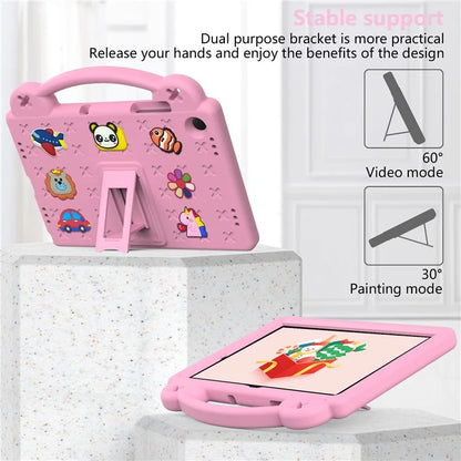 For Samsung Galaxy Tab A9+ Case EVA Protective Tablet Cover Kids Friendly Grip Handle Kickstand Case