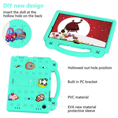 For Samsung Galaxy Tab A9+ Case EVA Protective Tablet Cover Kids Friendly Grip Handle Kickstand Case