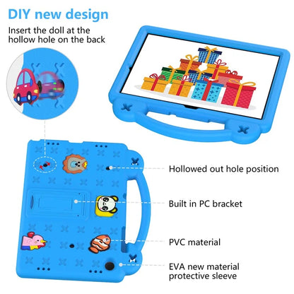 For Samsung Galaxy Tab A9+ Case EVA Protective Tablet Cover Kids Friendly Grip Handle Kickstand Case
