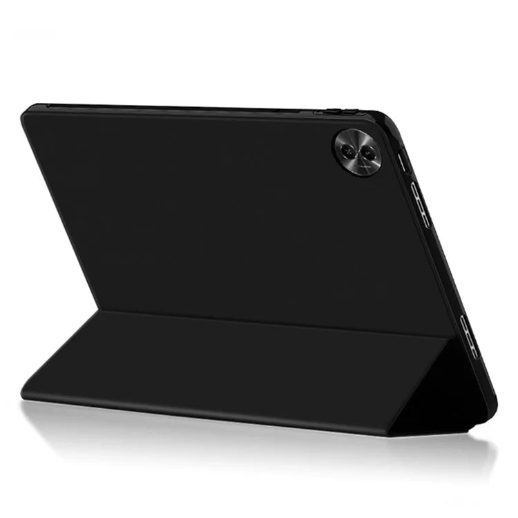 For Realme Pad 2 Trifold Stand Case PU Leather Smart Protective Tablet Cover