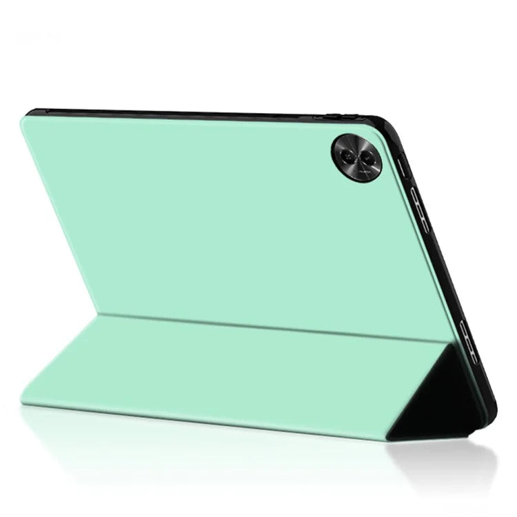 For Realme Pad 2 Trifold Stand Case PU Leather Smart Protective Tablet Cover