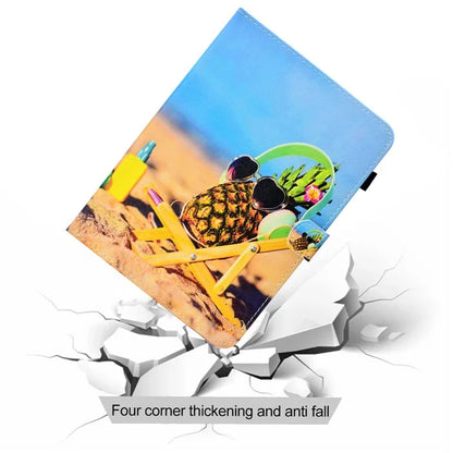 For Samsung Galaxy Tab A9+ Pattern Printing Stand Cover PU Leather Card Holder Tablet Case