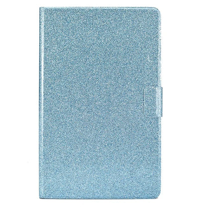 For Samsung Galaxy Tab A9+ Glitter PU Leather Case Card Slots Stand Protective Cover