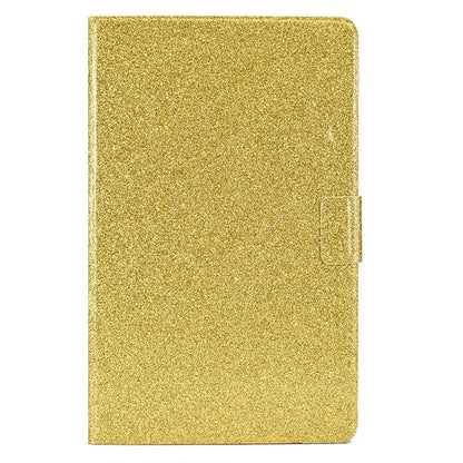For Samsung Galaxy Tab A9+ Glitter PU Leather Case Card Slots Stand Protective Cover