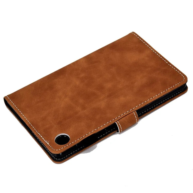 For Samsung Galaxy Tab A9+ Stand PU Leather Case Tablet Cover with Card Slot