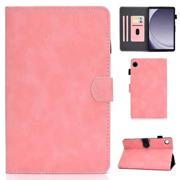 For Samsung Galaxy Tab A9+ Stand PU Leather Case Tablet Cover with Card Slot